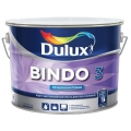 Краска водоэмульсионная BINDO 3 BW глубокомат. для стен и потолков,белая 10л