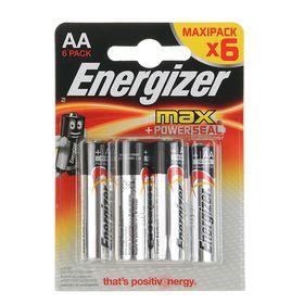 Батарейки алкалиновые LR06 Energizer MAX (6шт)