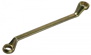 Ключ накидной изогнутый STAYER"МАСТЕР", Cr-V, 14х17мм
