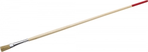 Кисть круглая тонкая STAYER деревянная ручка,  №14х15мм