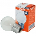 Лампа накаливания Е27 60W шар матовый Osram
