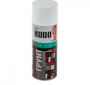 Эмаль аэрозольная "KUDO"для ванн Белая, 520мл