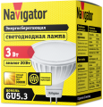 Лампа светодиодная 94 255 NLL MR16 3Вт 230V GU5.3 3000К Navigator