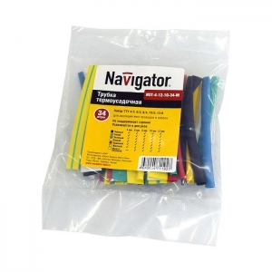 Набор трубок термоусадочных  (ТУТ) NST-4-12-10-34-М Navigator