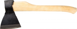 Топор "ИЖ" с округлым лезвием и деревянной рукояткой 2кг
